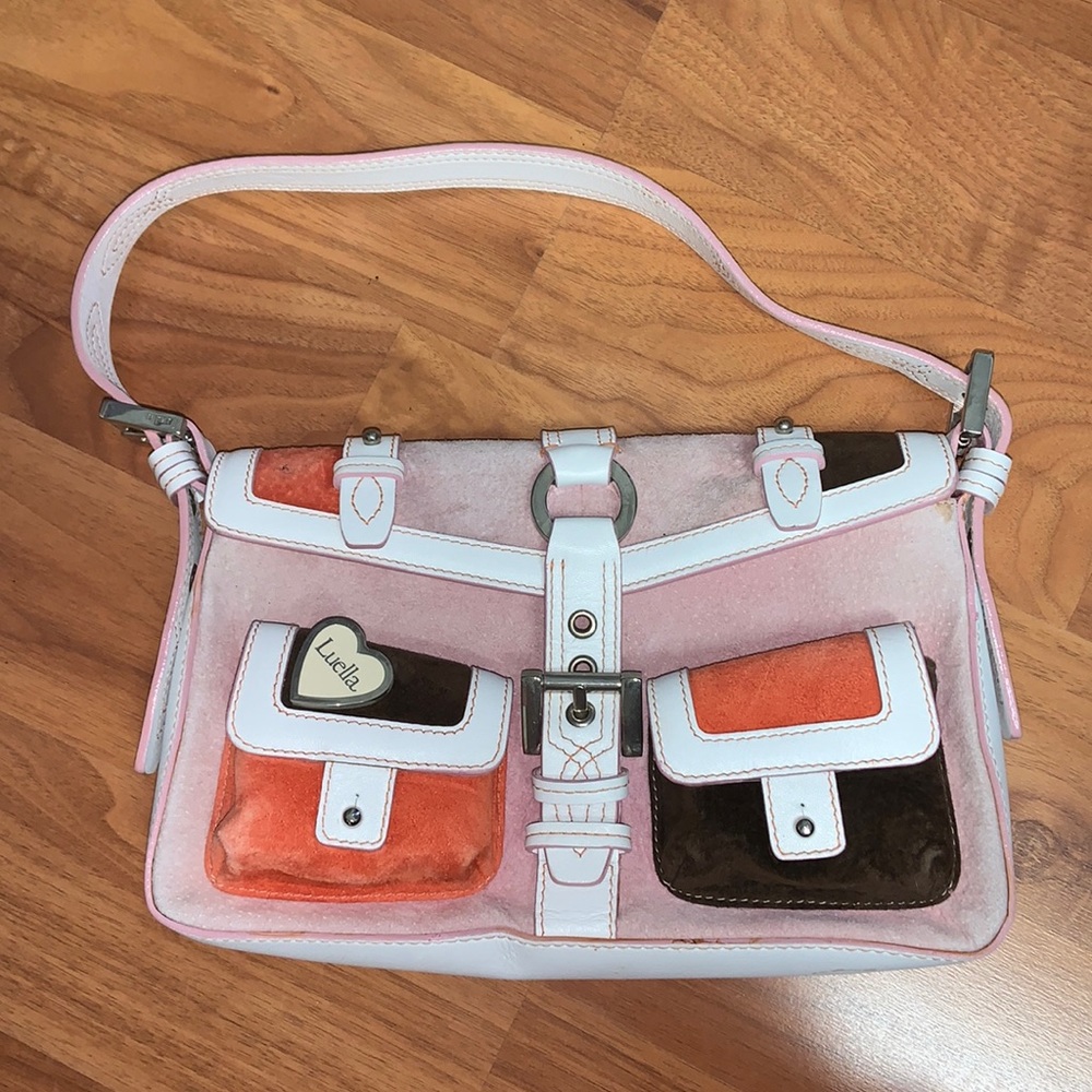 Luella Suede Handbag